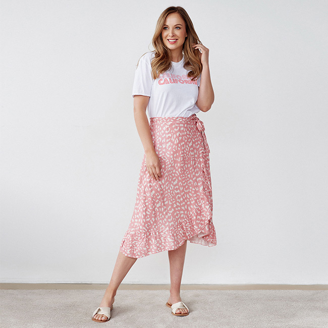 SWEET LOVER: Wrap Skirt