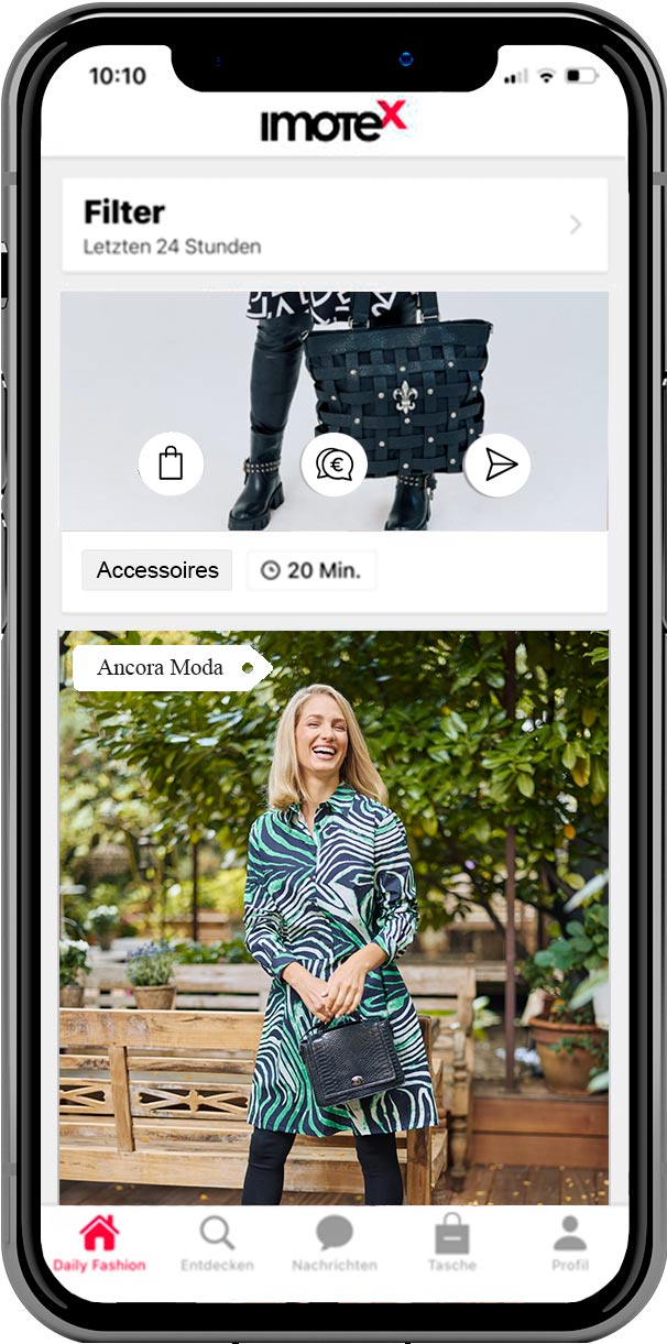 App Mockup 03 2021 Links Fashion App Imotex