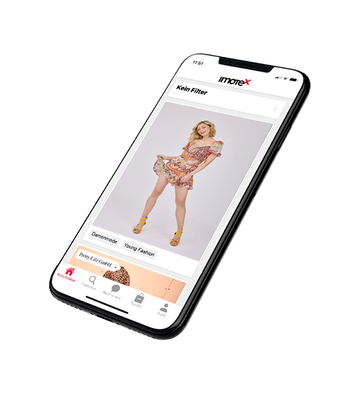 App Seite 2022 App Screen Daily Fashion App