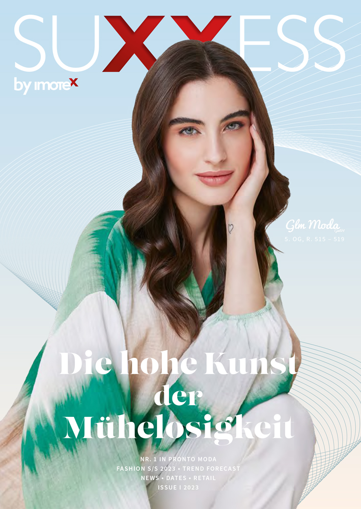 Suxxess Mag SS23 Titel IMOTEX Magazin Suxxess Magazine