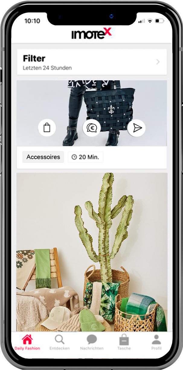 App Mockup 01 2022 Links Fashion App Imotex